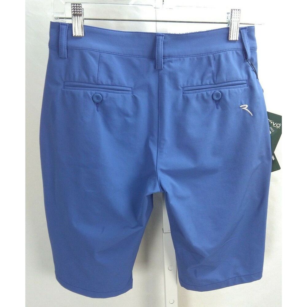 NWT Chervo Chervo-Tex Blue Womens Golf Shorts Size US 2 XS - Picture 2 of 6